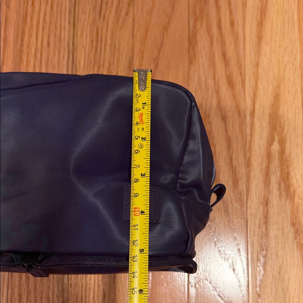 IHKWIP Navy Nylon Collapsible Toiletry Bag  for Men water repellent brand new - Picture 10 of 10